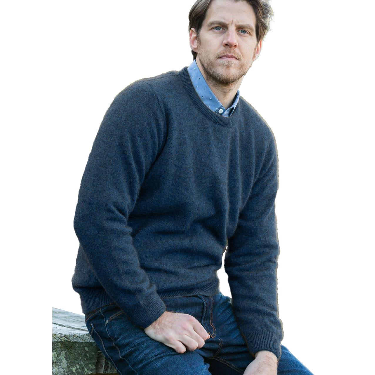 Noble Wilde Merino Possum Cambridge Crew Neck